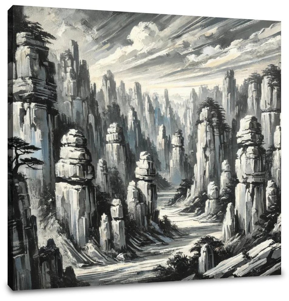 Stone Forest Mystique Canvas
