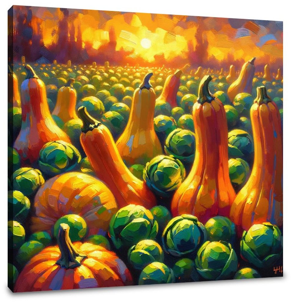 Veggie Dance Soiree Canvas