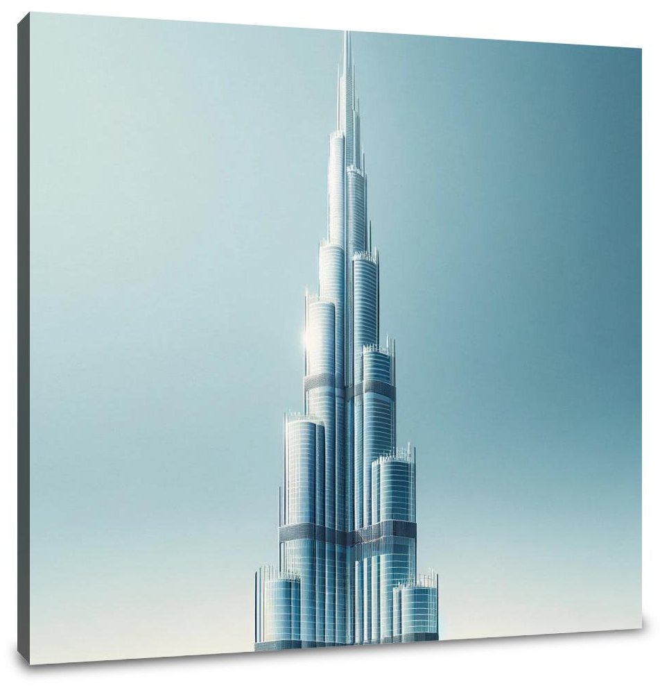 Modernist Majesty Canvas