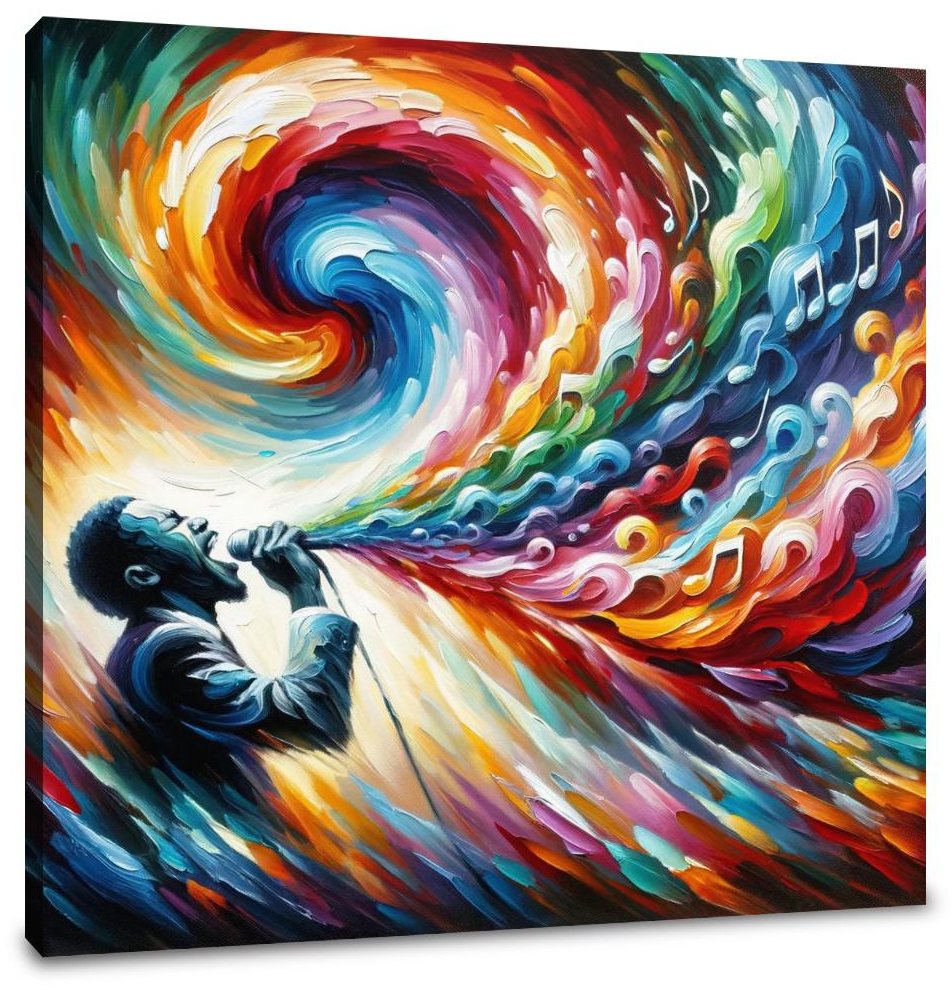 Jazz Resonance Canvas