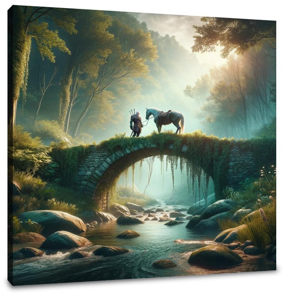 Forest Bridge Canvas