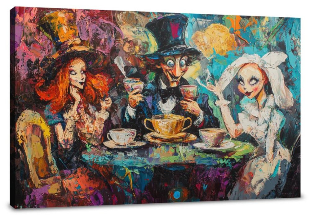 Tea Party Reverie Canvas