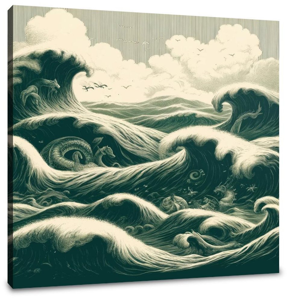 Ancient Waters Canvas