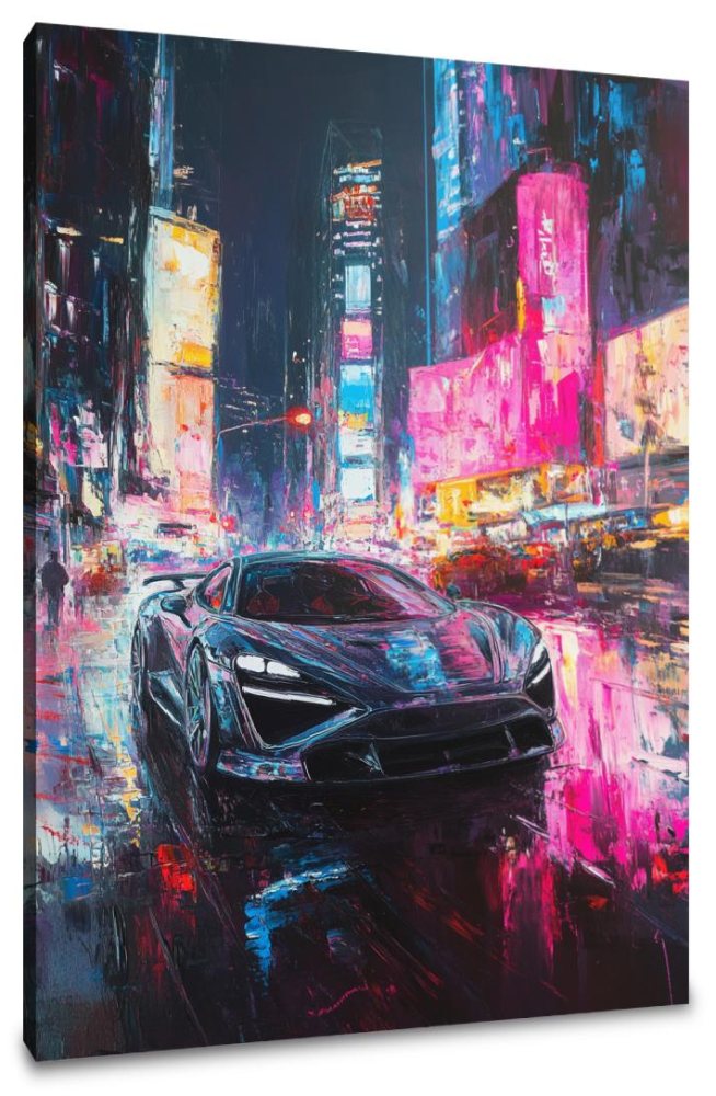 Electric Revolution Canvas