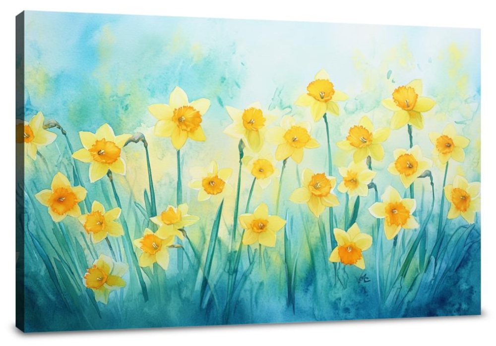 Daffodil Dreams Canvas