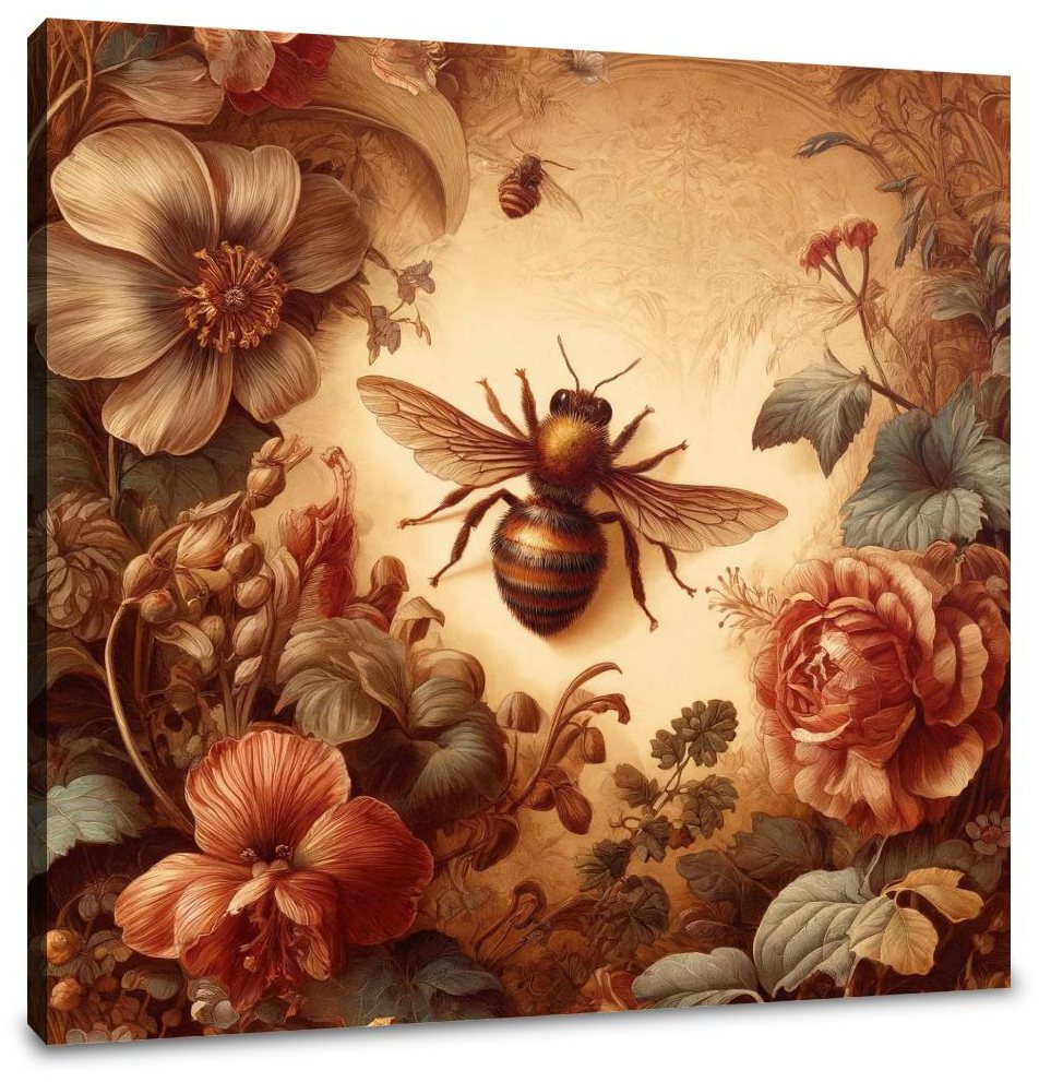 Whims of the Victorian Bee Canvas