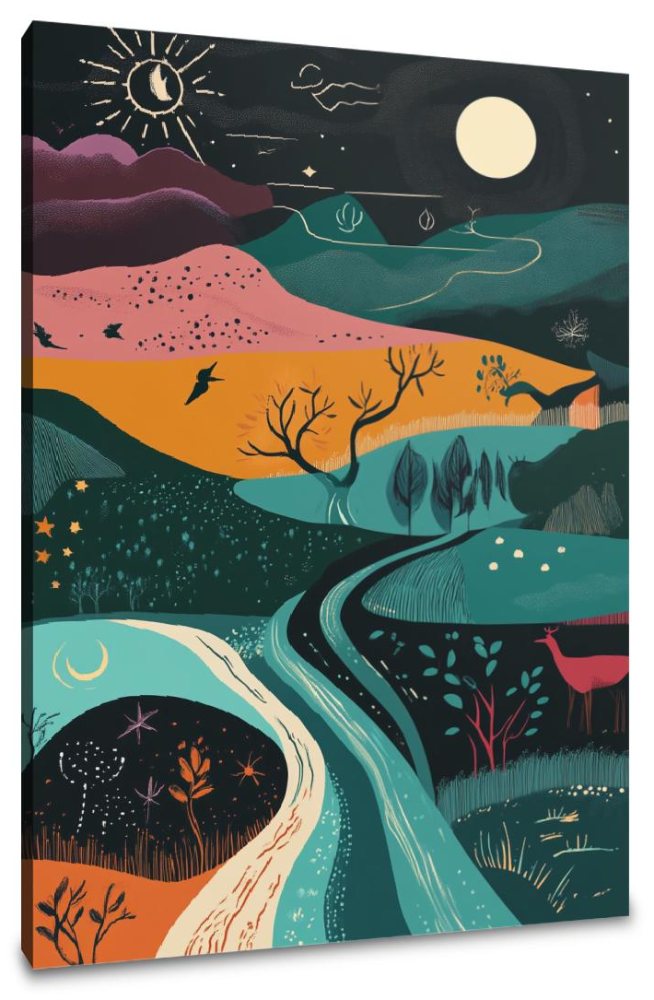 Bealtaine Threshold Canvas