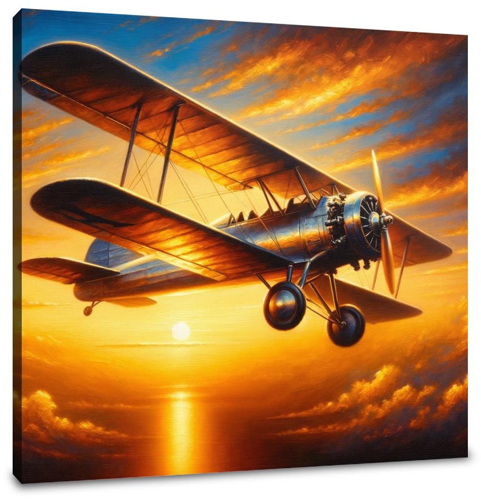 Sunset Flight Canvas