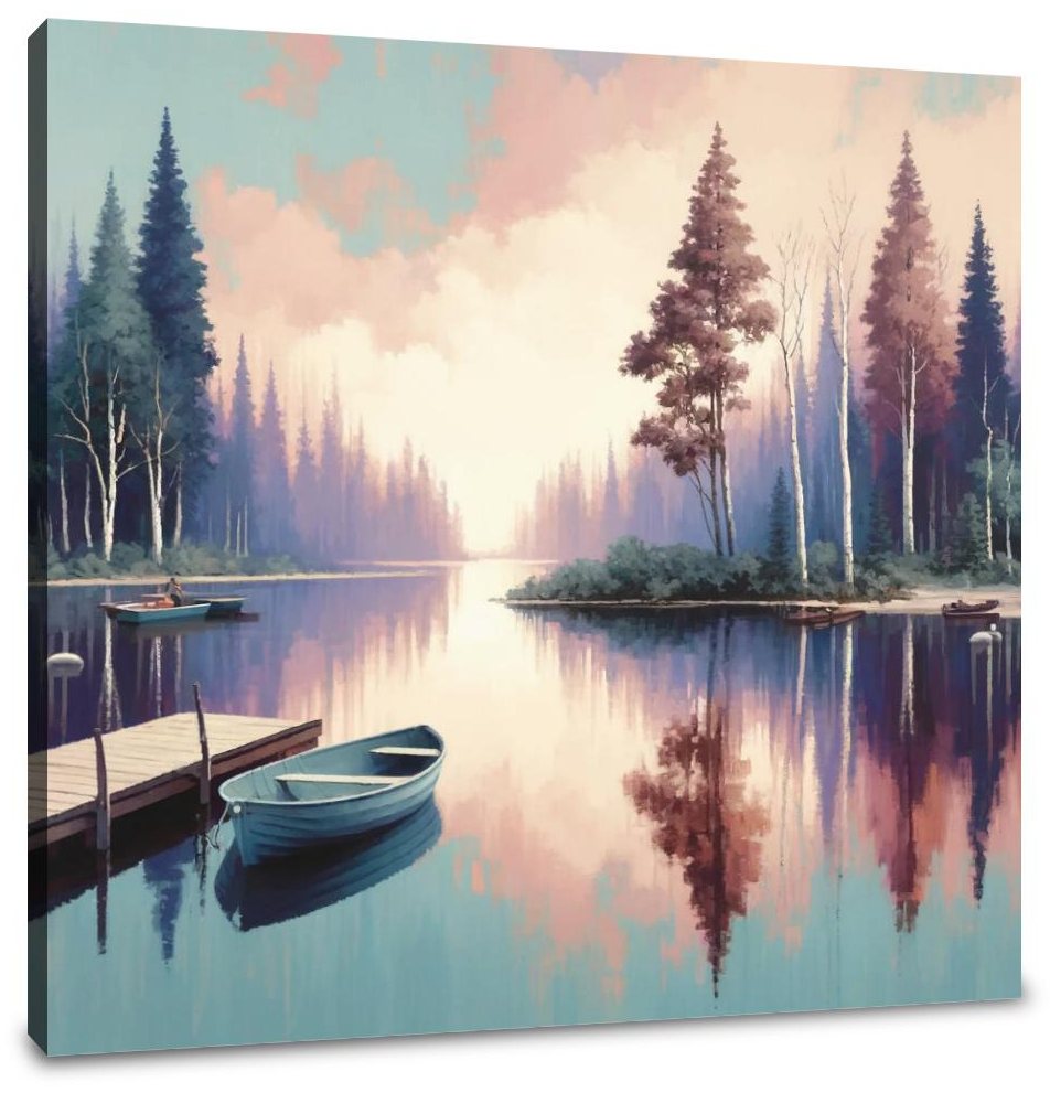 Calm Lake Canvas