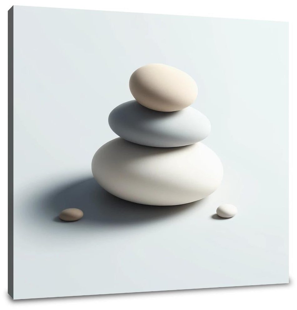 Zen Stones Canvas