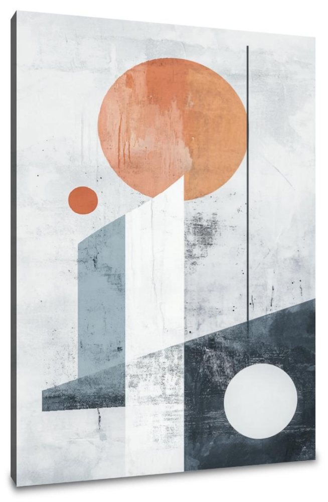 Serene Geometry Canvas