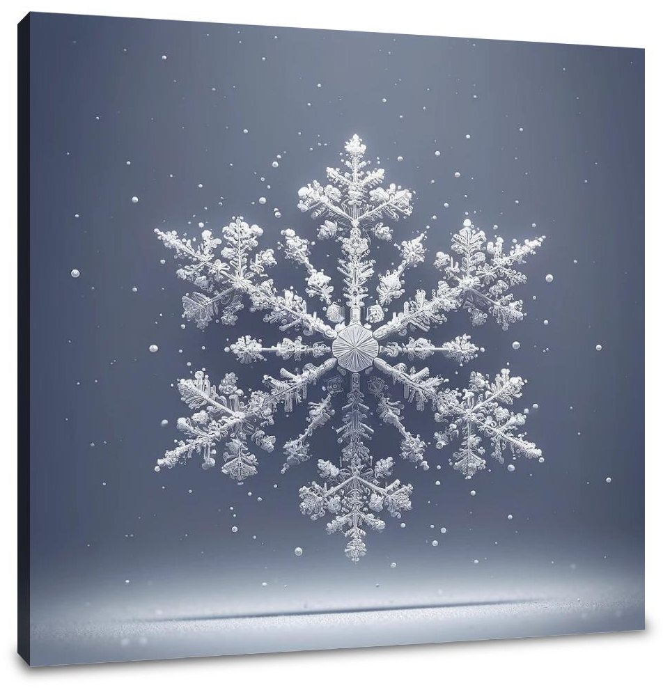 Snowfall Serenity Canvas