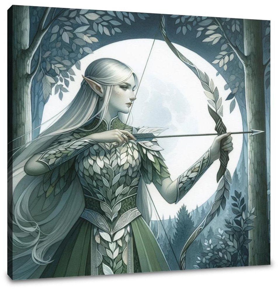 Elven Archer Canvas