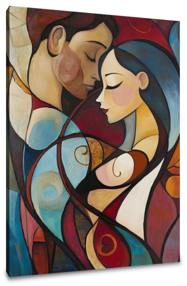 Passionate Embrace Canvas