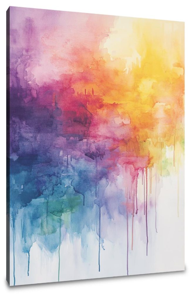 Vivid Descent Canvas