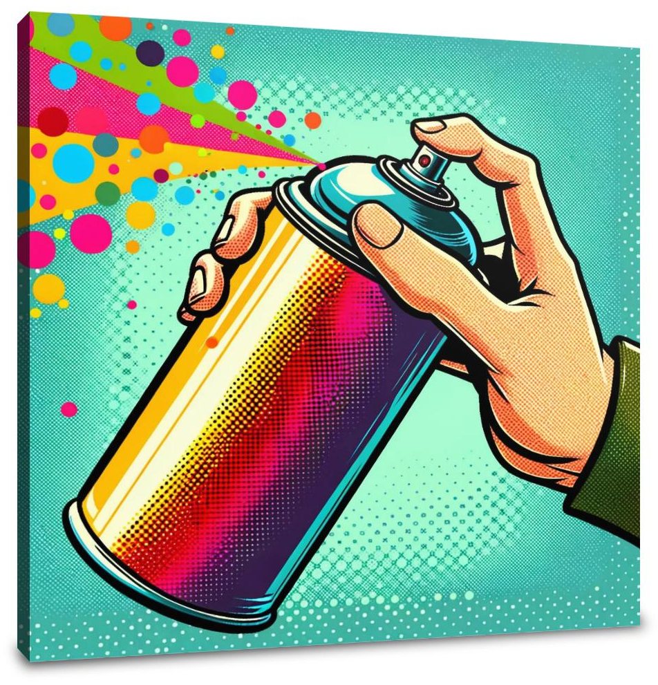 Spray Art Canvas