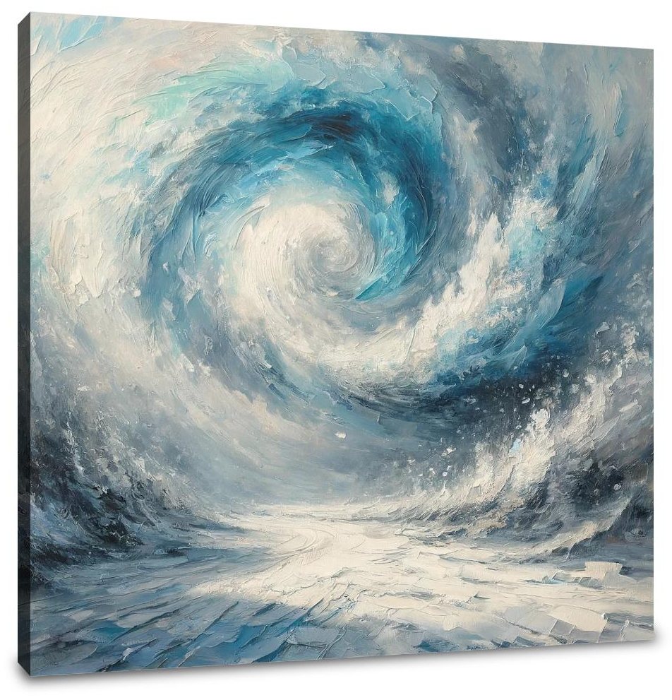 Blizzard's Embrace Canvas