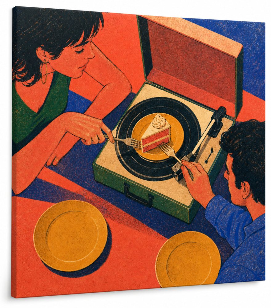 The Last Slice Canvas