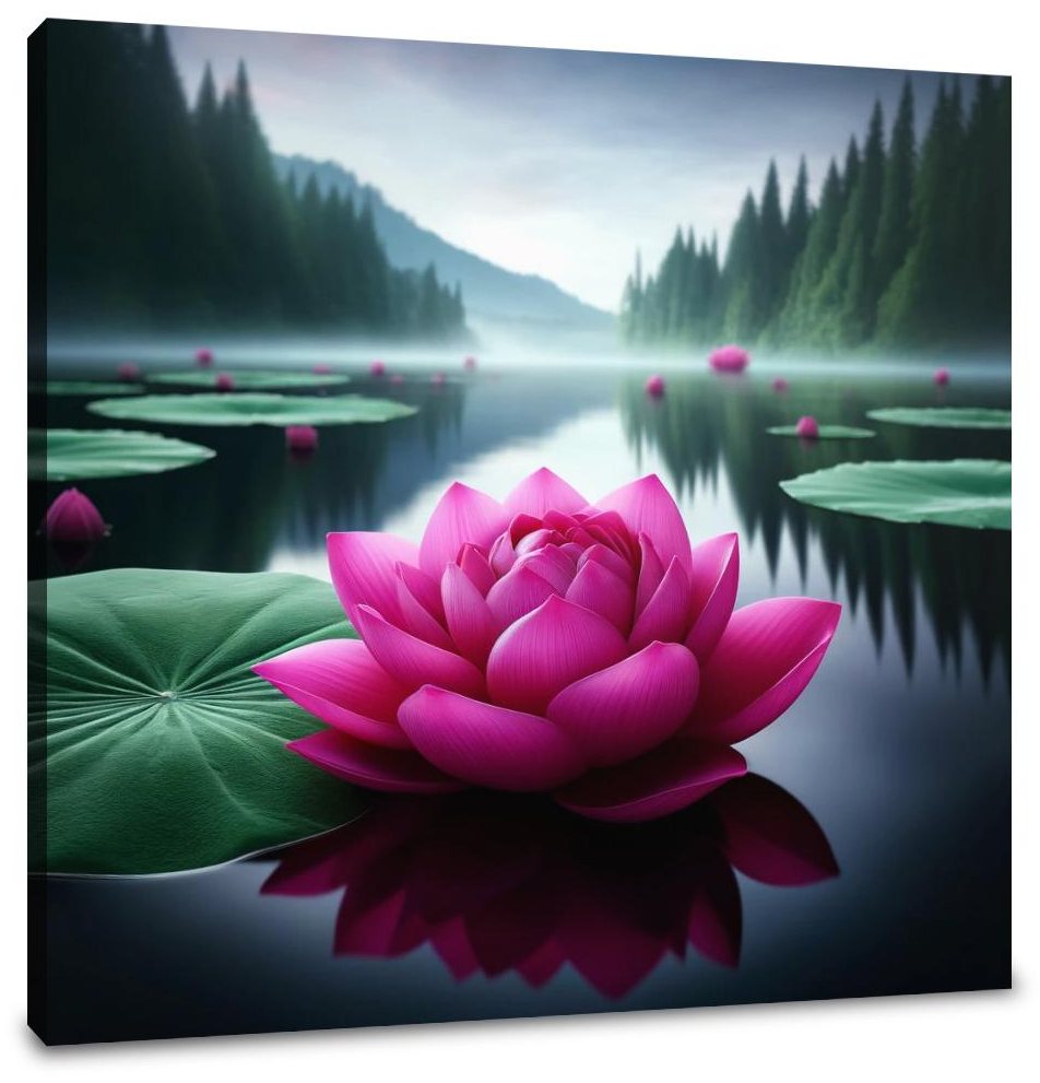 Lotus Tranquility Canvas
