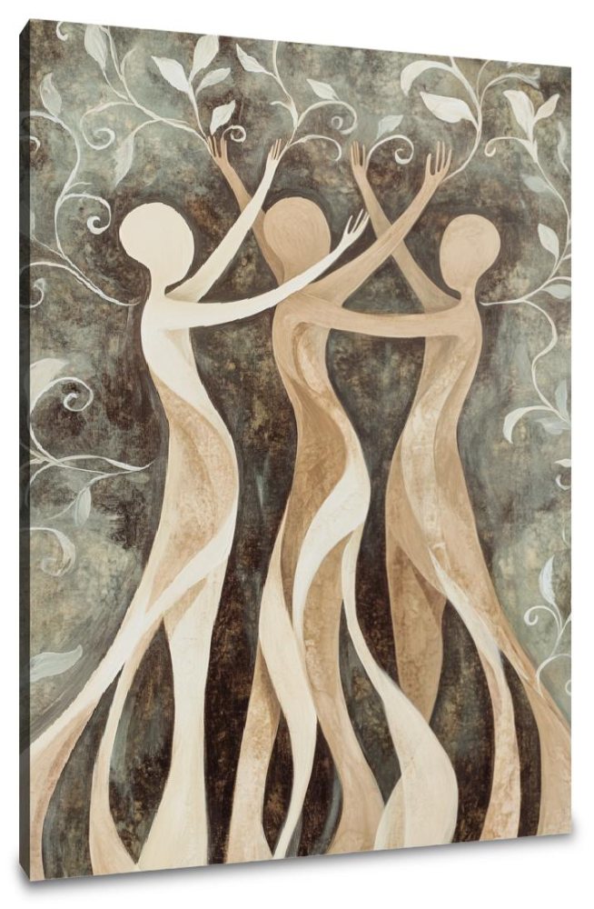 Flowing Yoga Poses Canvas