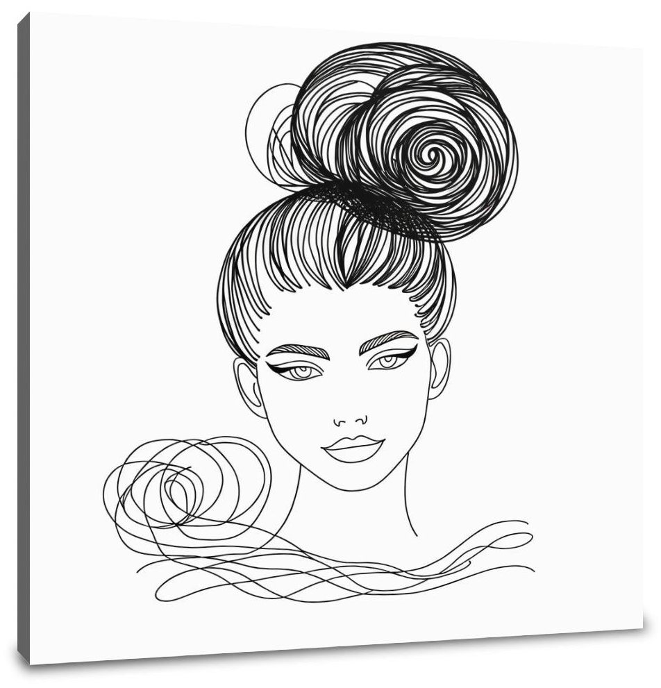 The Elegant Bun Canvas