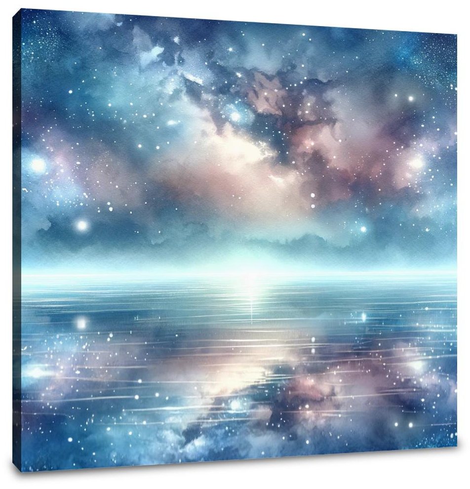 Cosmic Reflections Canvas