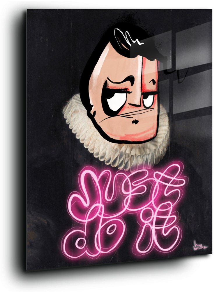 Locked in just do it classic art