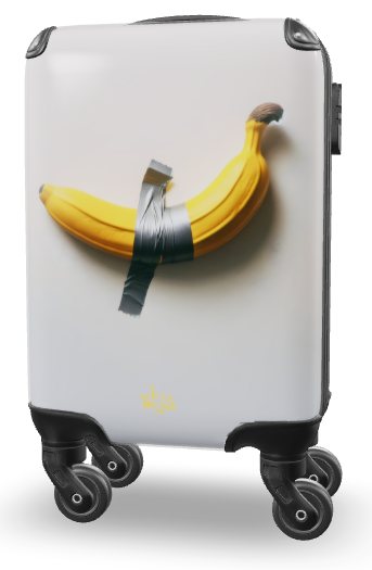 Amsterdam Travel. Ajax Art suitcase
