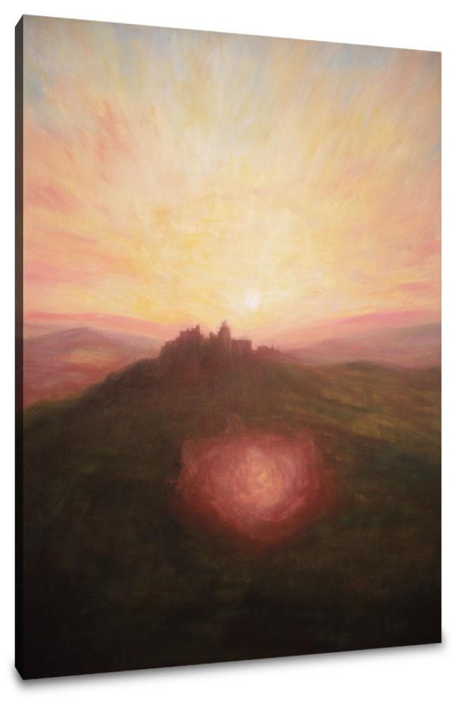 Castle Shadow Canvas