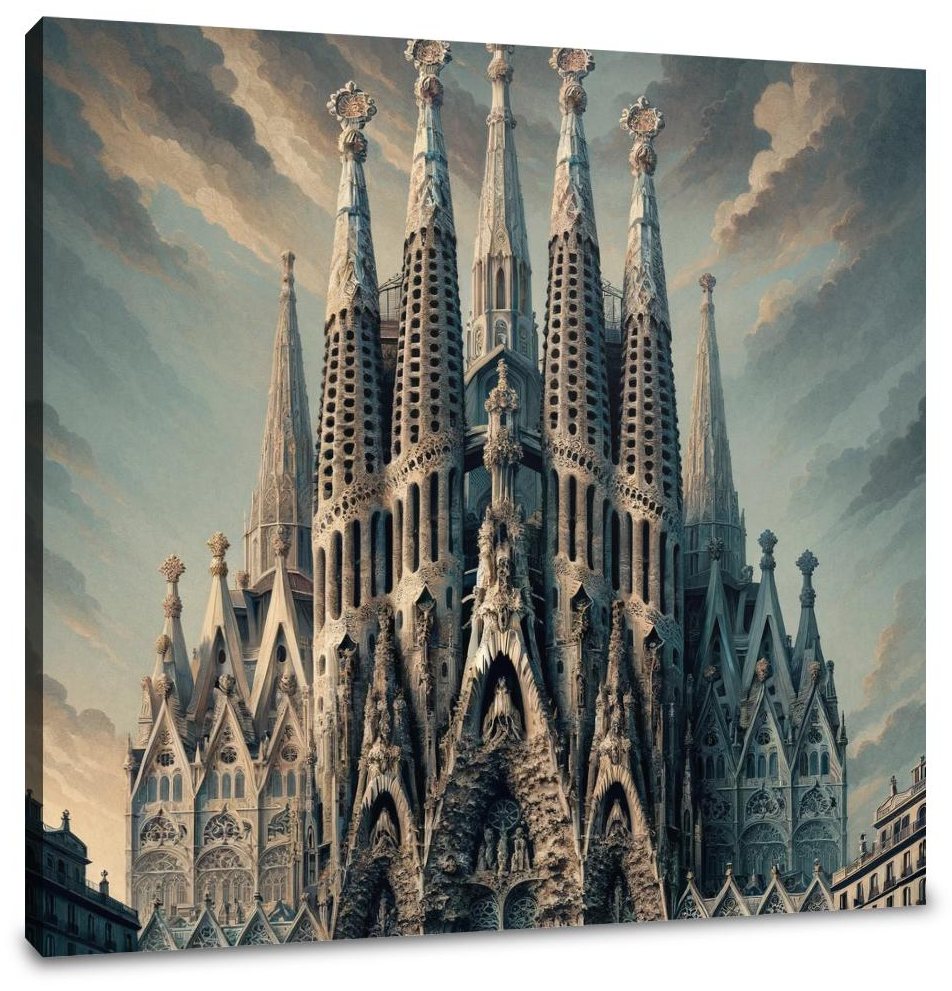 Subtle Sagrada Canvas