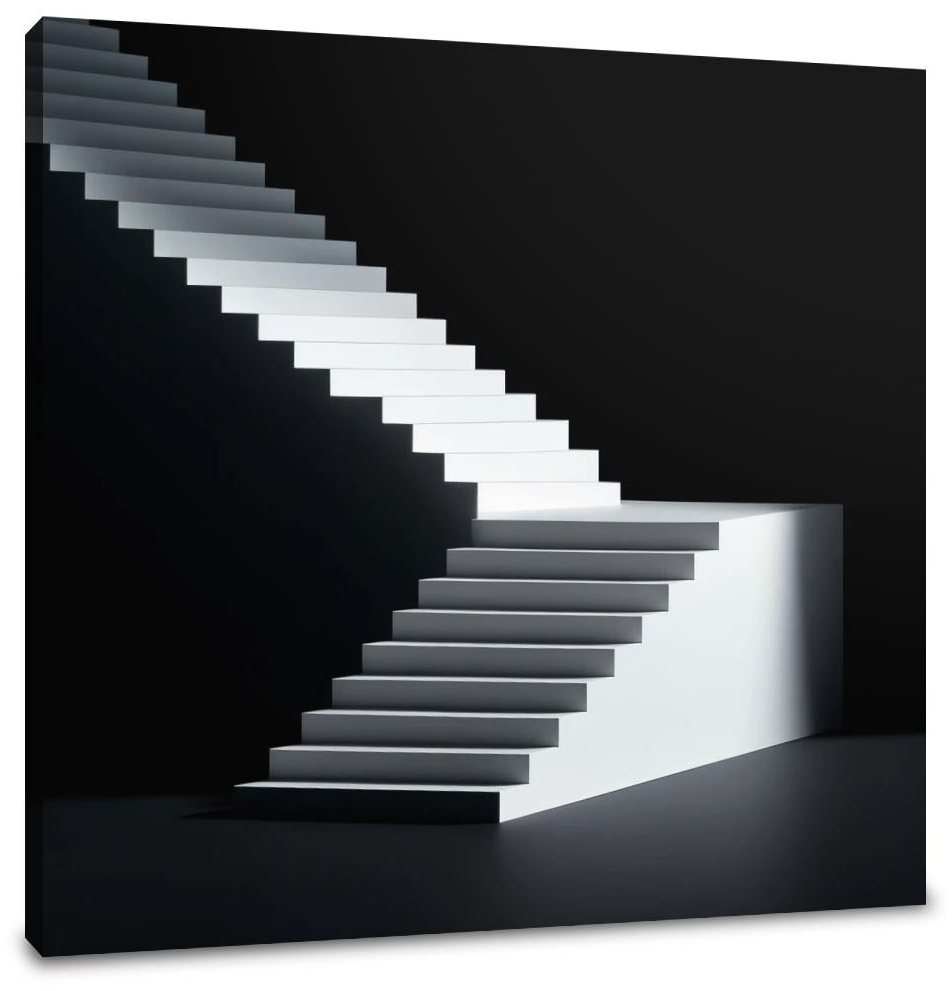 Ascent into Mystery Canvas