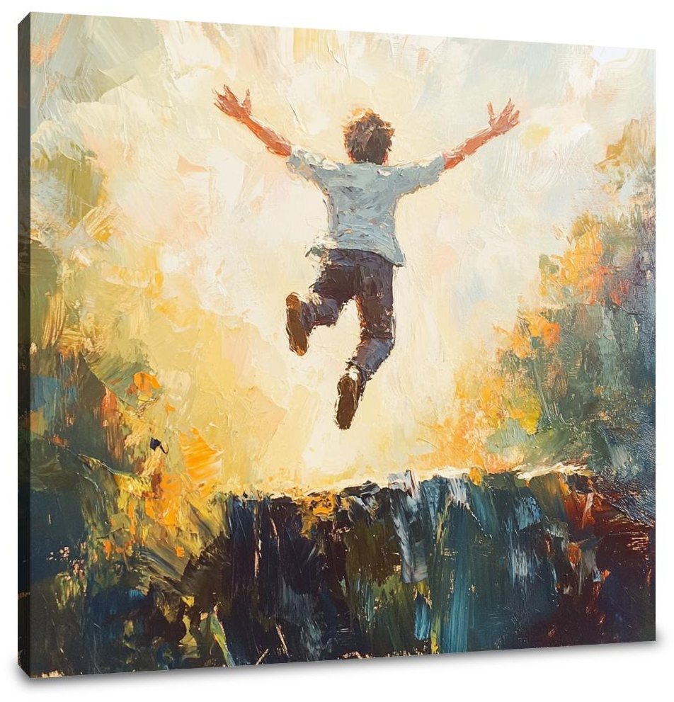 Leap of Triumph Canvas