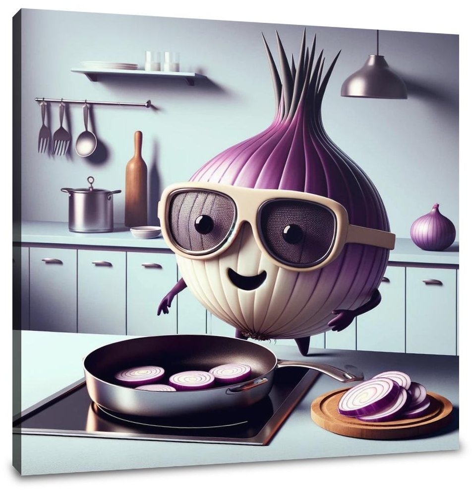 Onion Prep Canvas