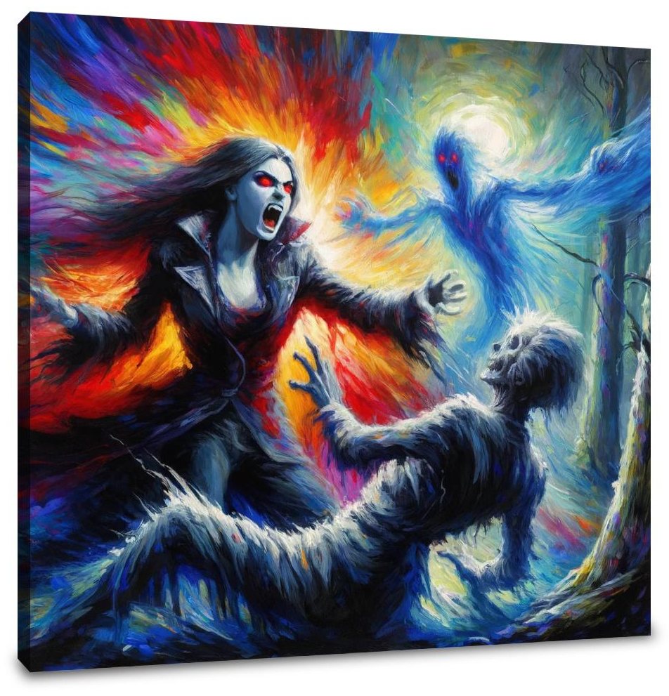 Forest Fury Canvas