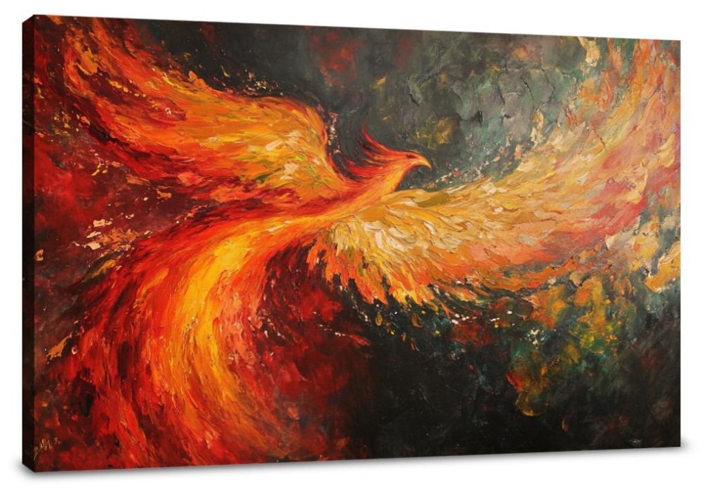 Phoenix Wings Canvas