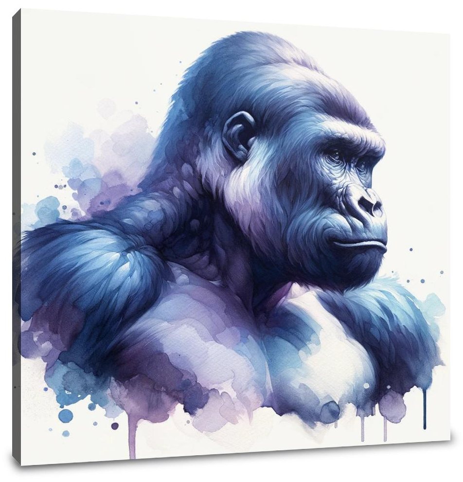 Noble Gorilla Canvas