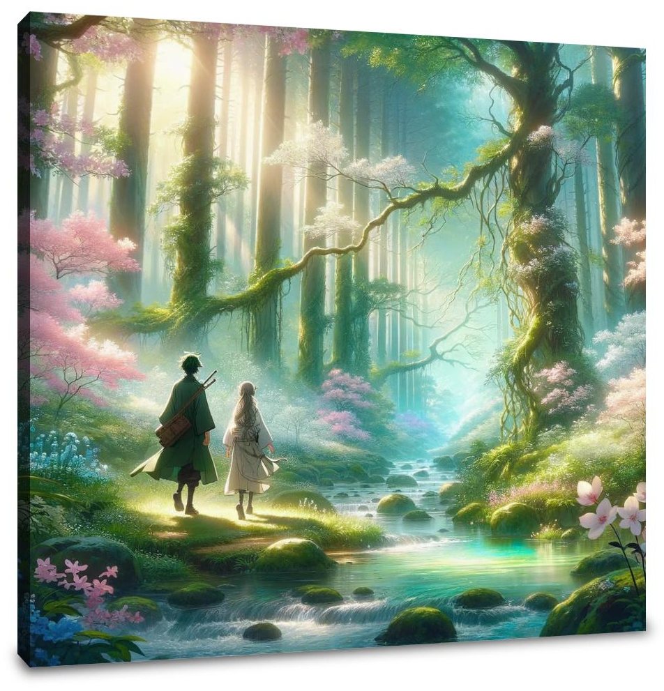 Enchanted Forest Journey Canvas