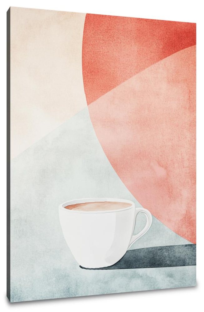 Geometric Nostalgia Canvas
