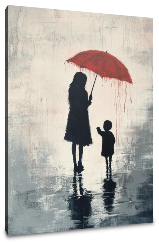 Shelter Under Umbrella Canvas
