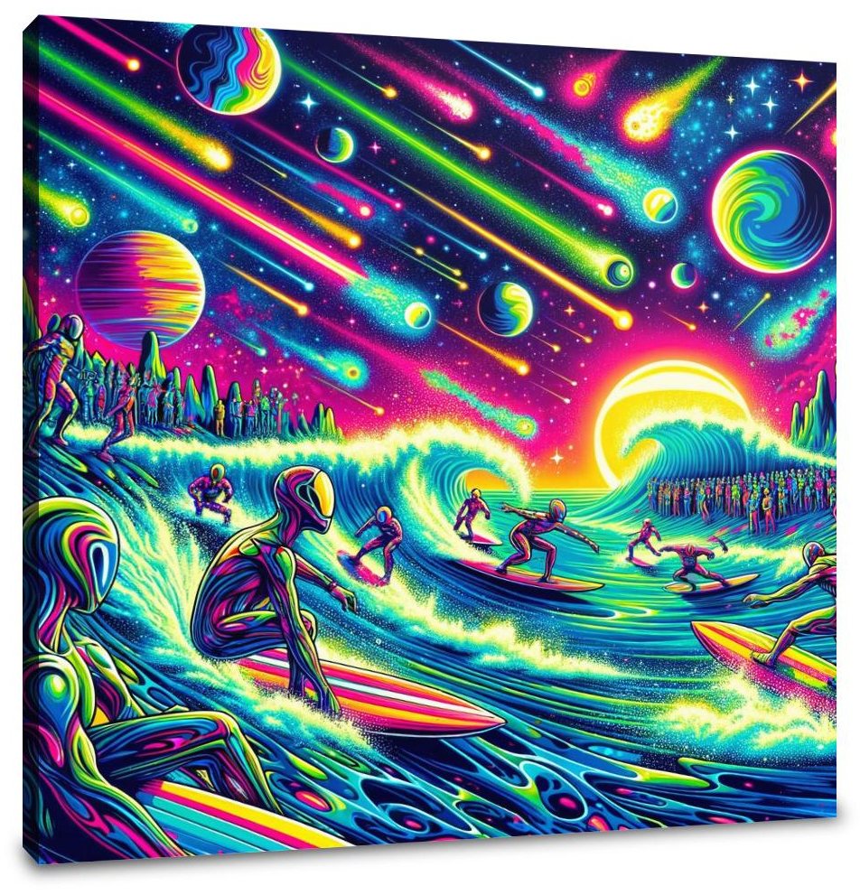 Stellar Swell Canvas