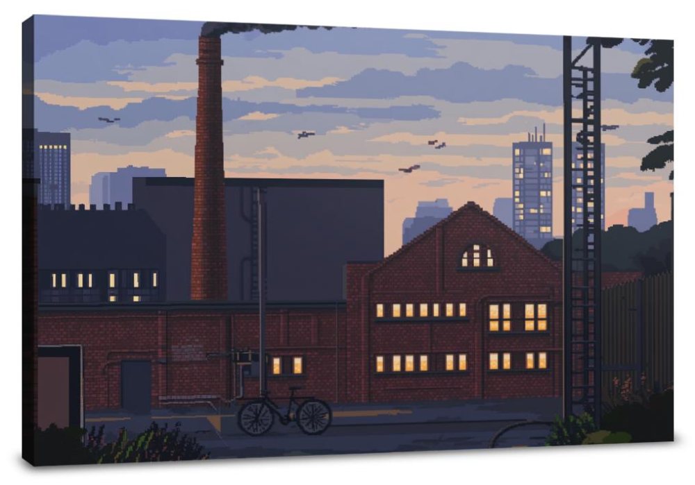 Manchester Factory Canvas