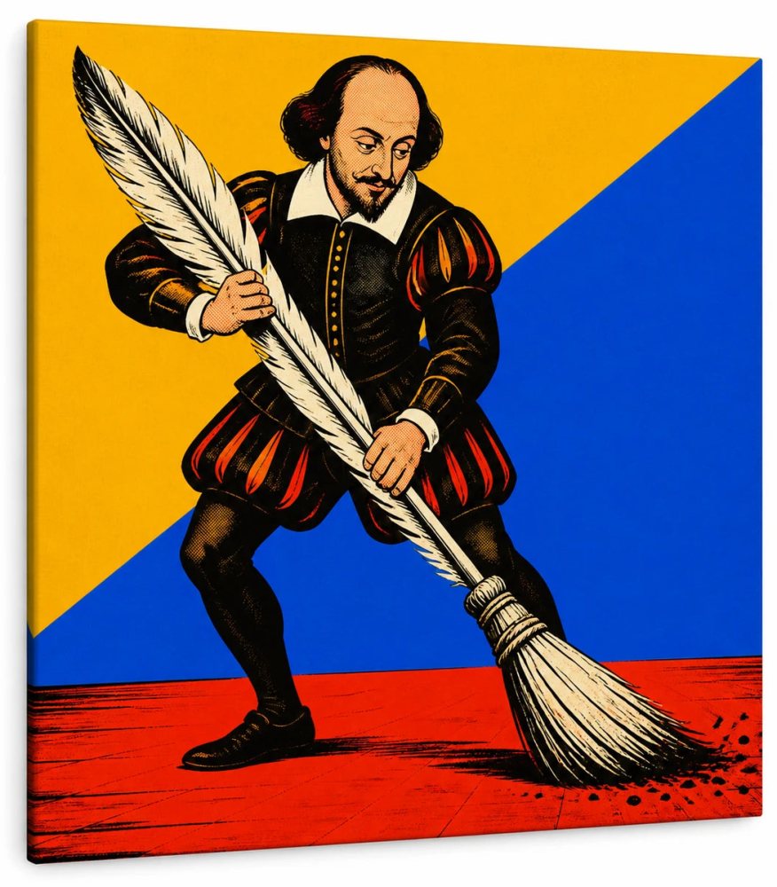 Shakespeare — Quill Work Canvas
