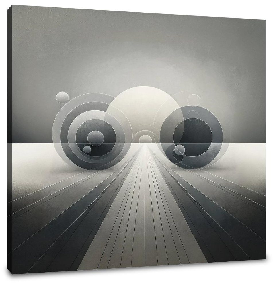 Grey Harmony Canvas