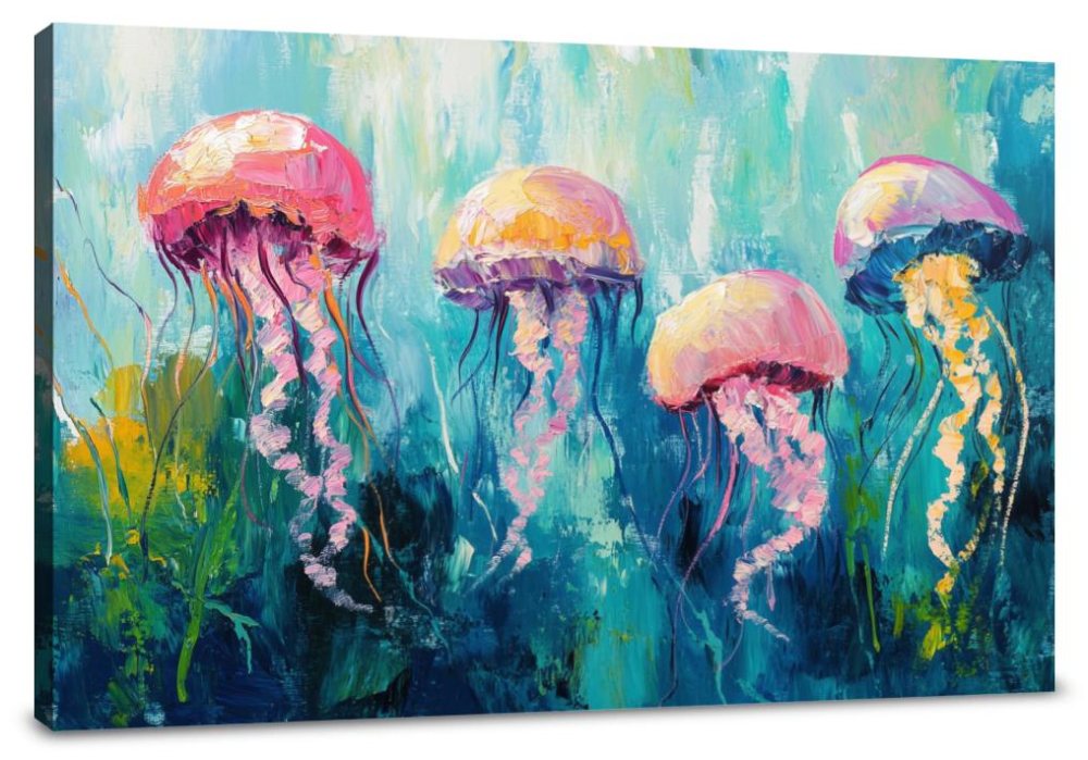 Aquatic Dreamscape Canvas