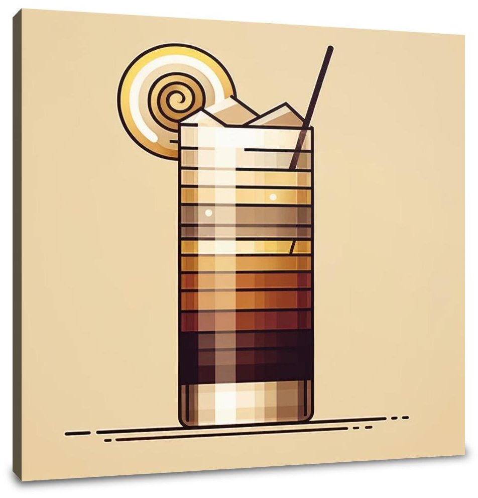 Long Island Iced Tea Minimalist Canvas
