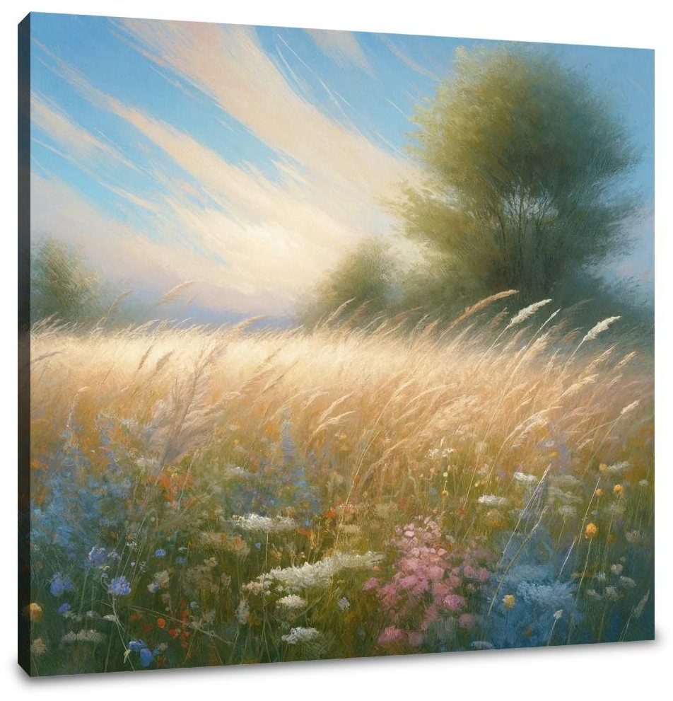Sunlit Meadow Canvas