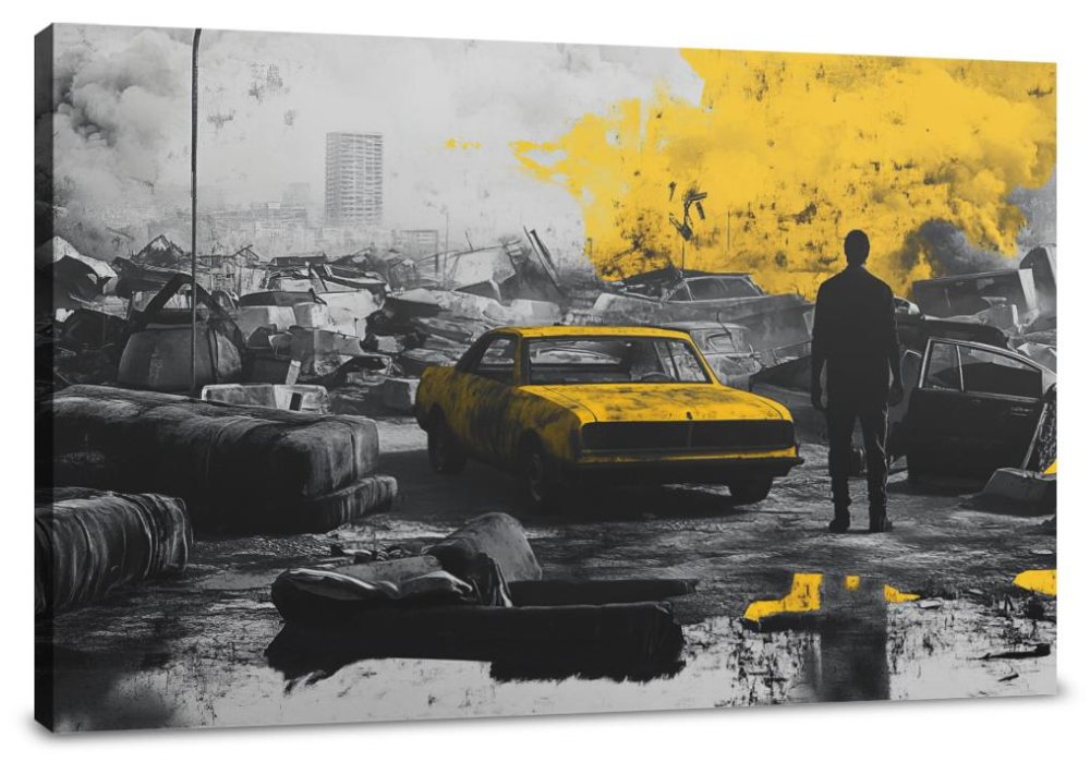 Absurd Silhouettes Canvas