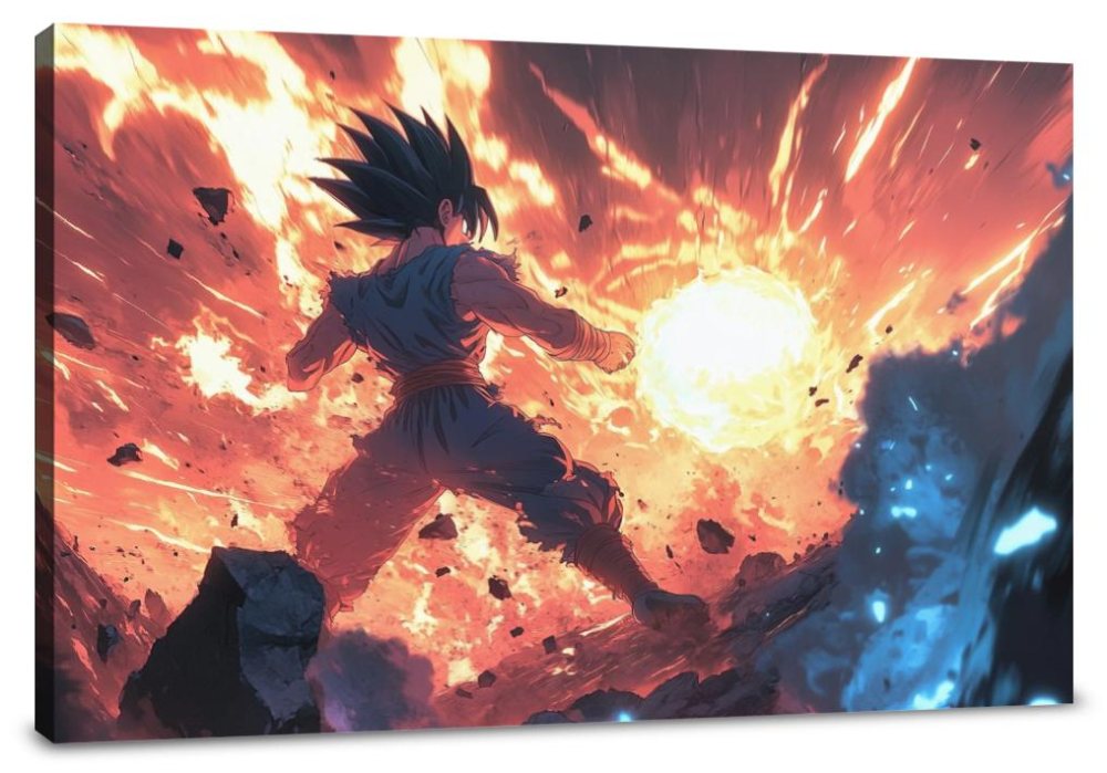 Galactic Fury Canvas
