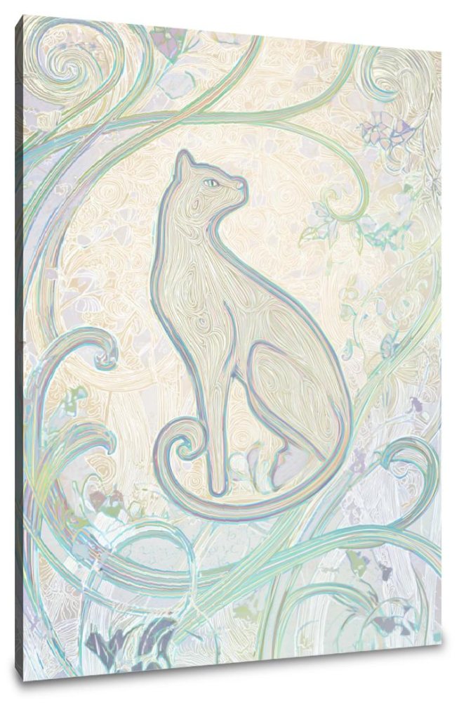 Feline Graceful Elegance Canvas