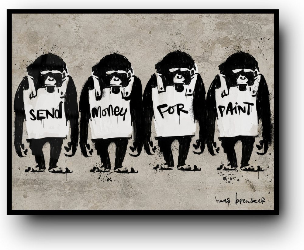 Send money for paint